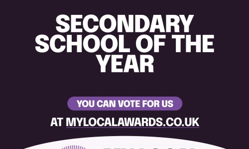 image related to Vote for us for Secondary School of the Year (Yorkshire)